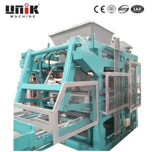 Mesin nggawe blok blok kanthi feeder otomatis