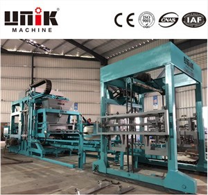 Konkrit Interlocking Blok Nggawe Mesin