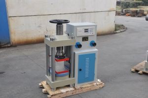 Konkrit Blok Hidrolik Kekuwatan Hidrolik Kompresi Mesin Tes Kekuwatan