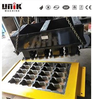 Molds baja kanggo blok konkrit